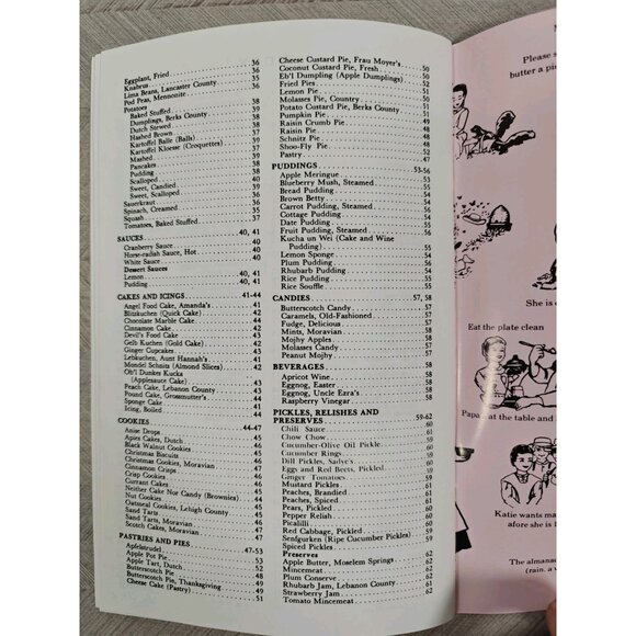 Vintage Pennsylvania Dutch Cooking Cookbook Local Ethnic Recipes Gettysburg 1987 - Picture 8 of 8